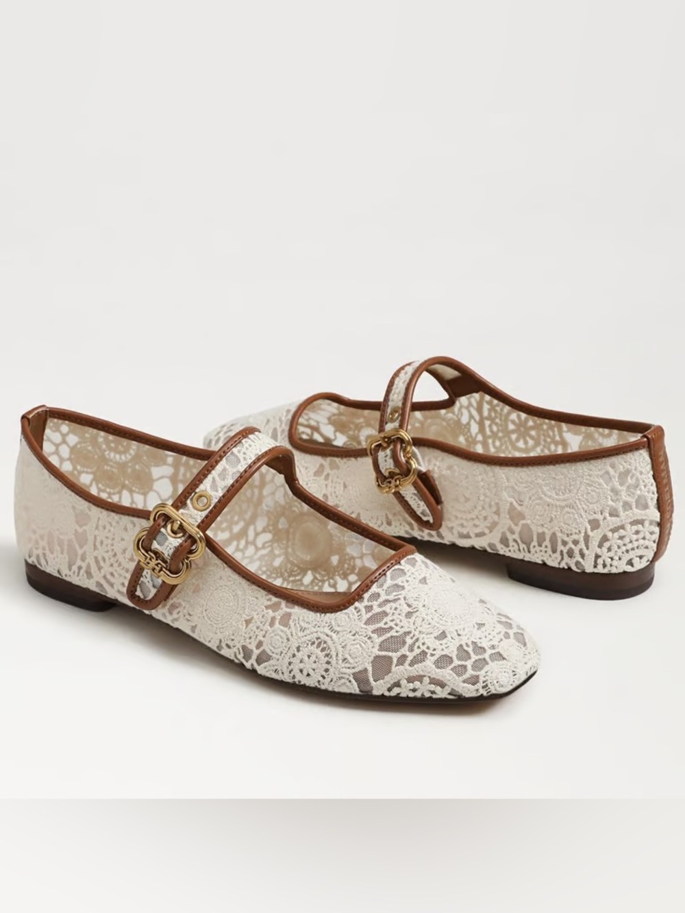 Sam Edelman Michaela Mesh Mary Jane Flat 6.5 - Picture 5 of 12